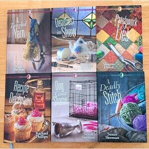 Annie's Creative Woman Mysteries Hardcover with Dust Jackets Lot of 6 Novels